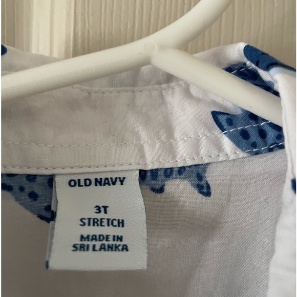 Old Navy 3T button down shirt - Picture 2 of 2